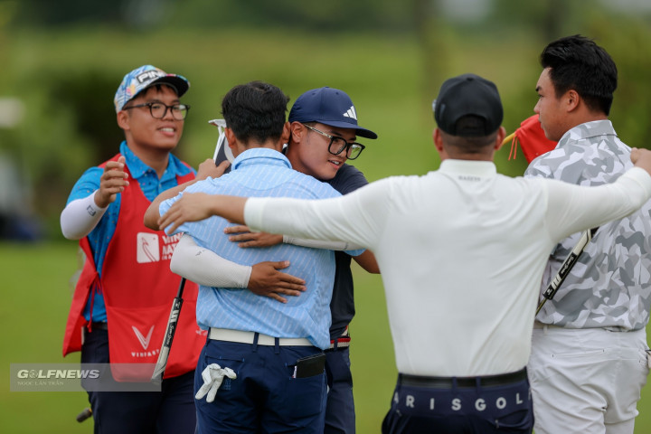 Đội tuyển golf Việt Nam chuẩn bị tham dự giải Vô địch Nghiệp dư Đồng đội Đông Nam Á 2023